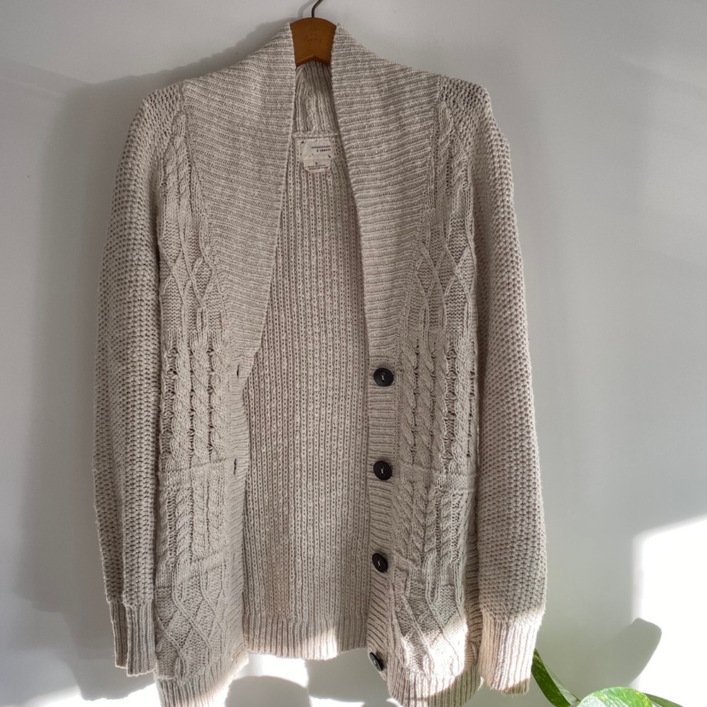 Anthro Sweater Cardigan
